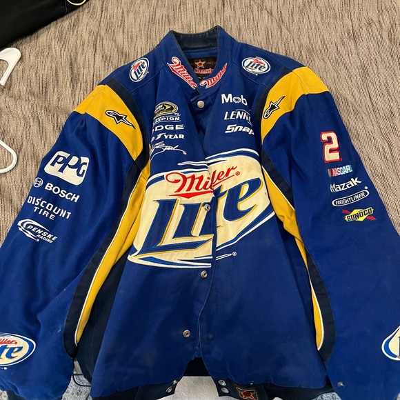Nascar Jackets & Coats Miller Lite Racing Jacket Poshmark